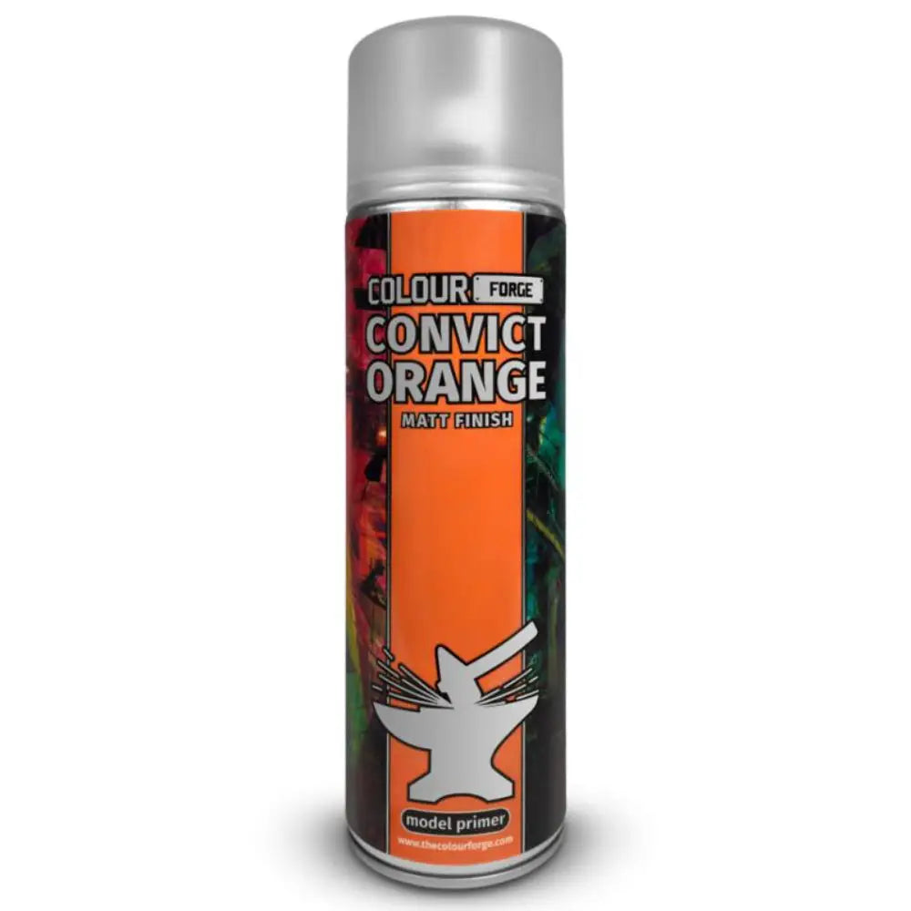 Colour Forge Spray Convict Orange (500mL) - Paint & Tools