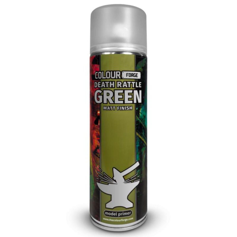 Colour Forge Spray Death Rattle Green (500mL) - Paint & Tools