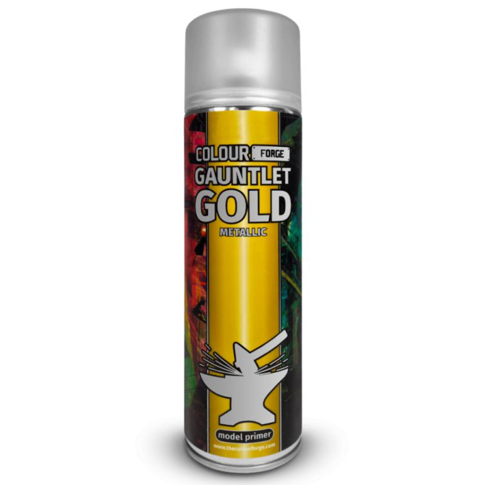 Colour Forge Spray Gauntlet Gold (500mL) - Paint & Tools