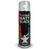 Colour Forge Spray Matt Black (500mL) - Paint & Tools