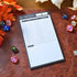 Combat Tracker Initiative Notepad (5E) - Roleplaying Games