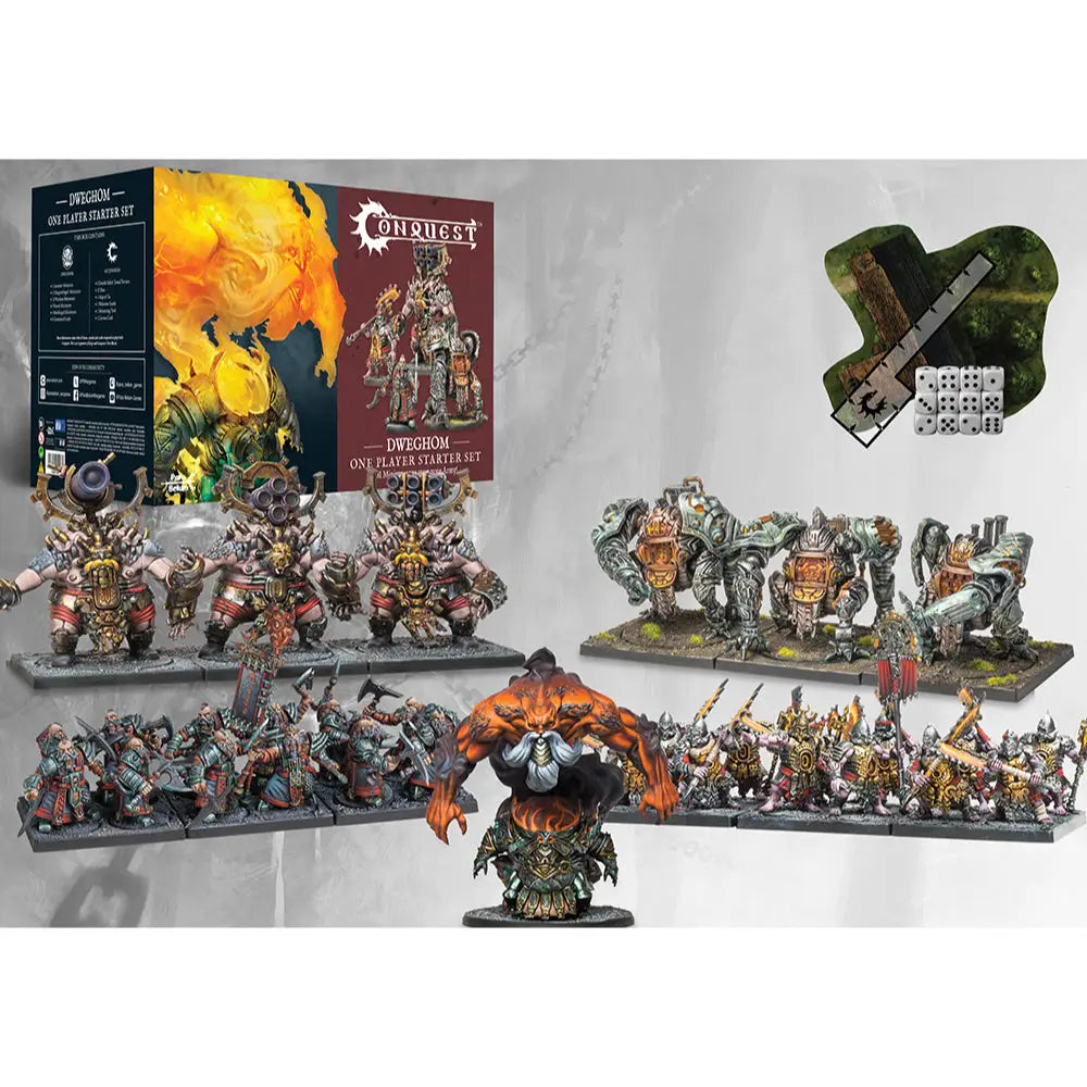 Conquest One-Player Starter Set Dweghom - Miniatures Games