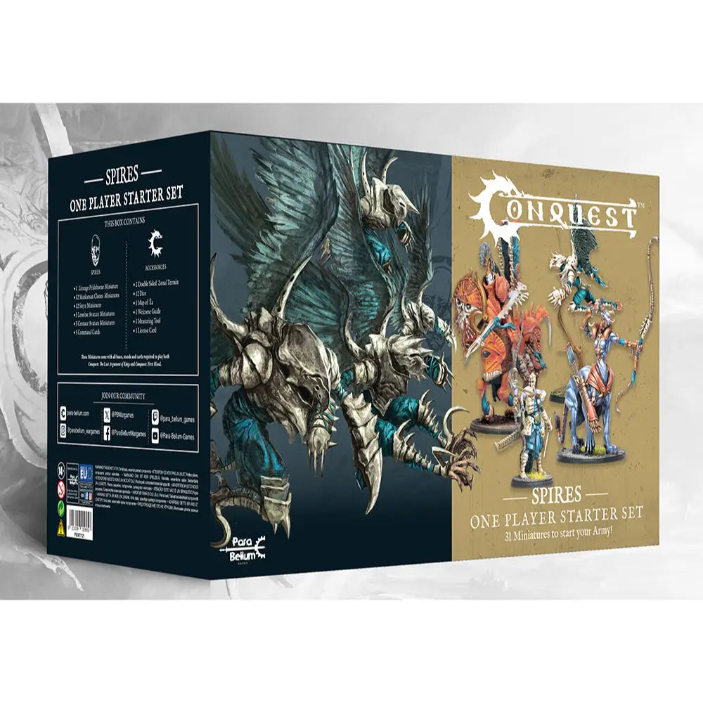 Conquest One-Player Starter Set Spires - Miniatures Games