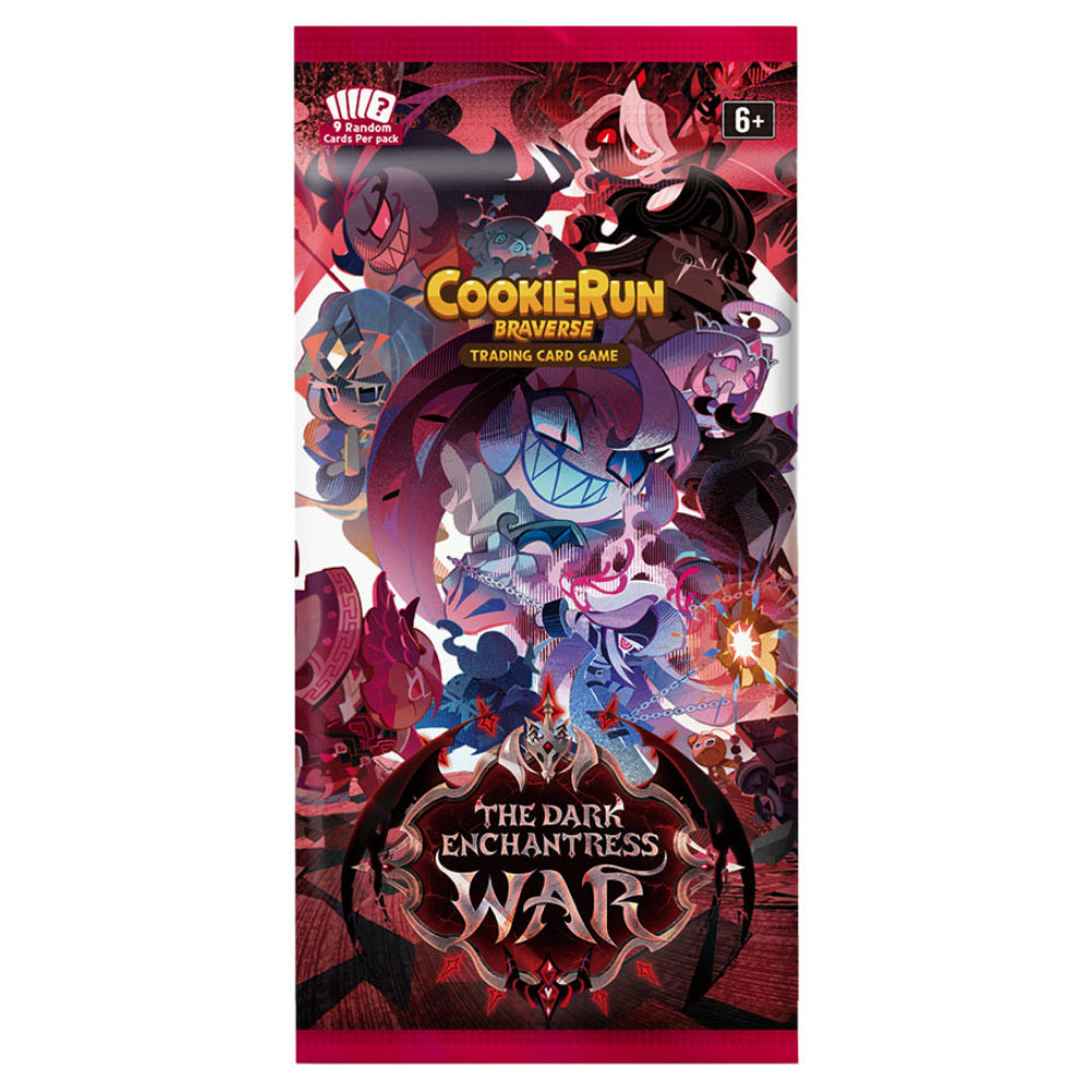 CookieRun Braverse TCG: The Dark Enchantress War Booster Pack - Card Games