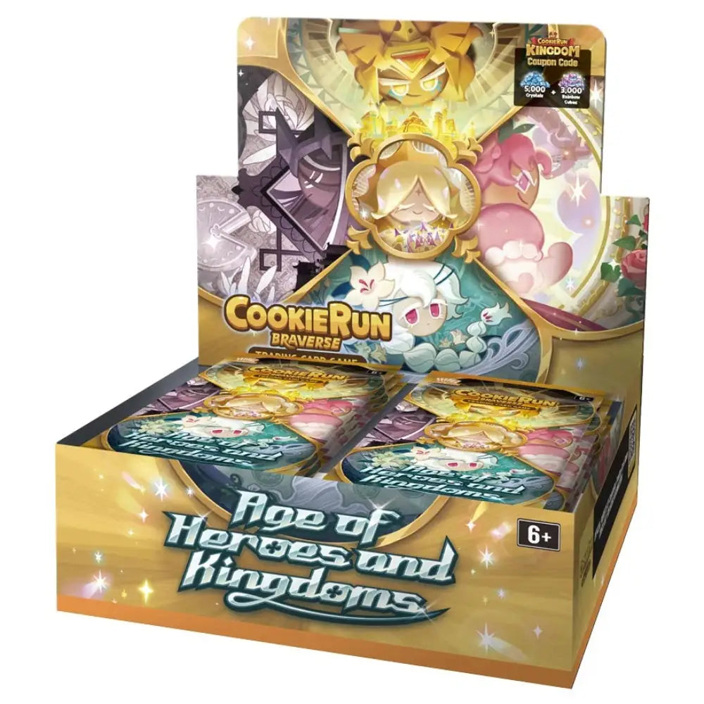 CookieRun TCG: Age of Heroes and Kingdoms Booster Pack - Card Games