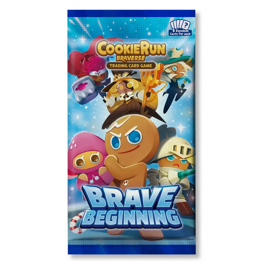 CookieRun TCG: Brave Beginning Booster Pack - Card Games