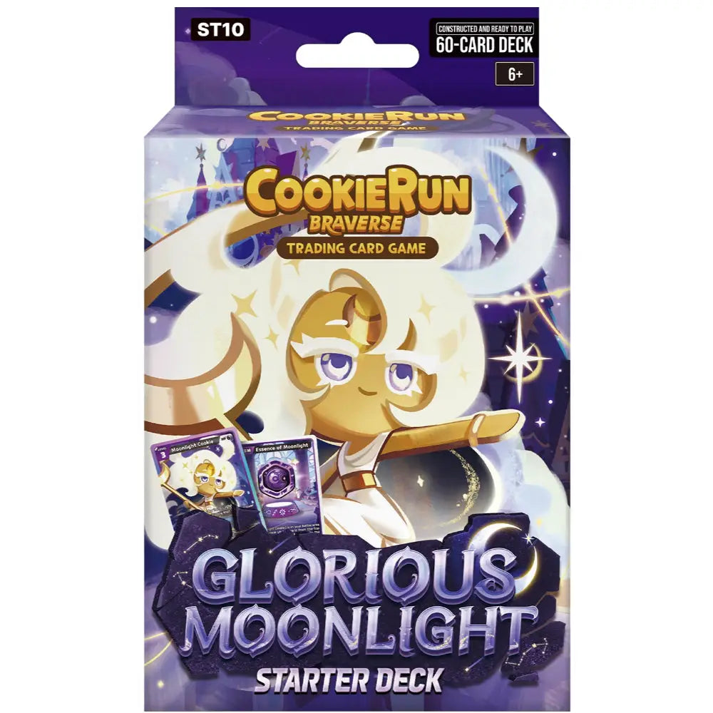 CookieRun TCG: Legendary Cookie Starter Deck - Glorious Moonlight - Card Games