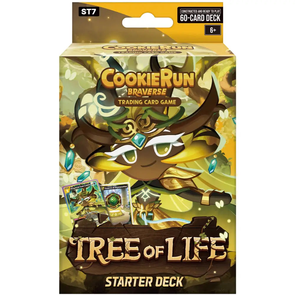 CookieRun TCG: Legendary Cookie Starter Deck - Tree of Life - Card Games