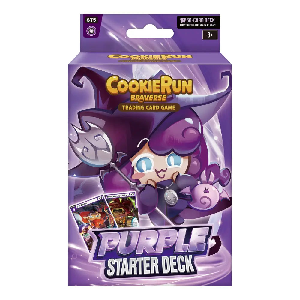 CookieRun TCG: Starter Deck - Purple - Card Games