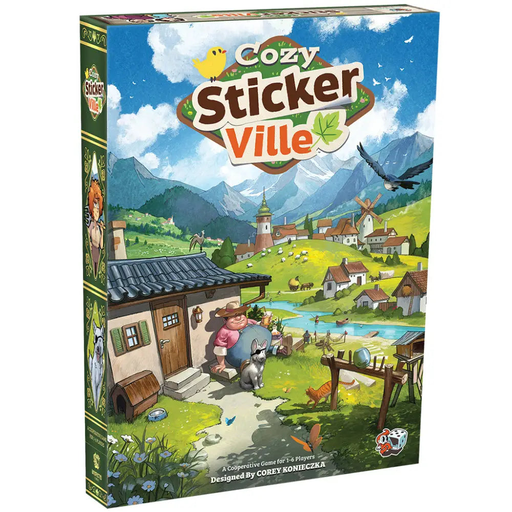 Cozy Stickerville - Board Games
