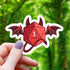 Critical Fail Devil D20 Sticker - Gifts