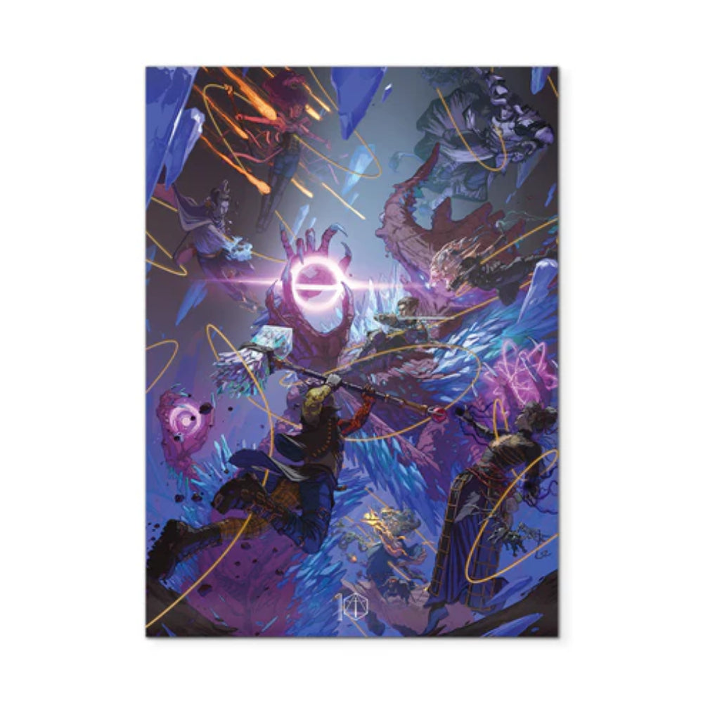 Critical Role 10 Year Anniversary Bells Hells Poster - Gifts