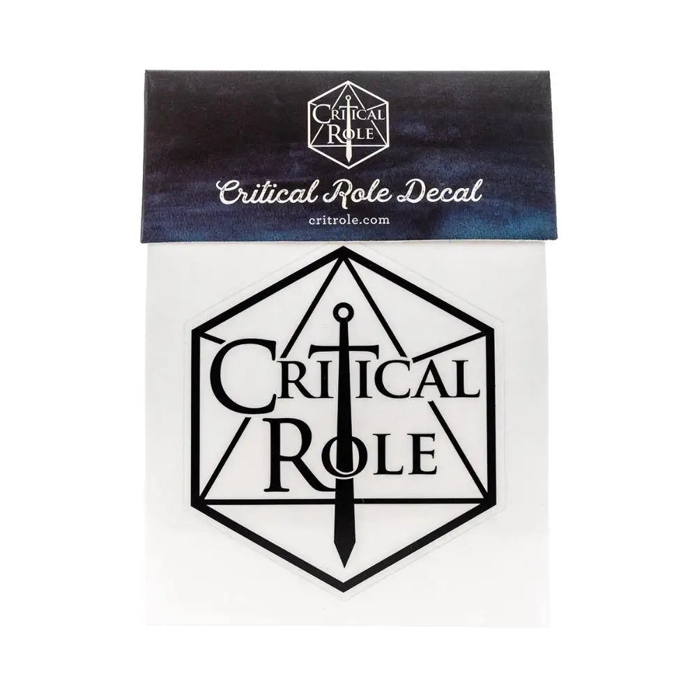 Critical Role Logo Decal - Gifts