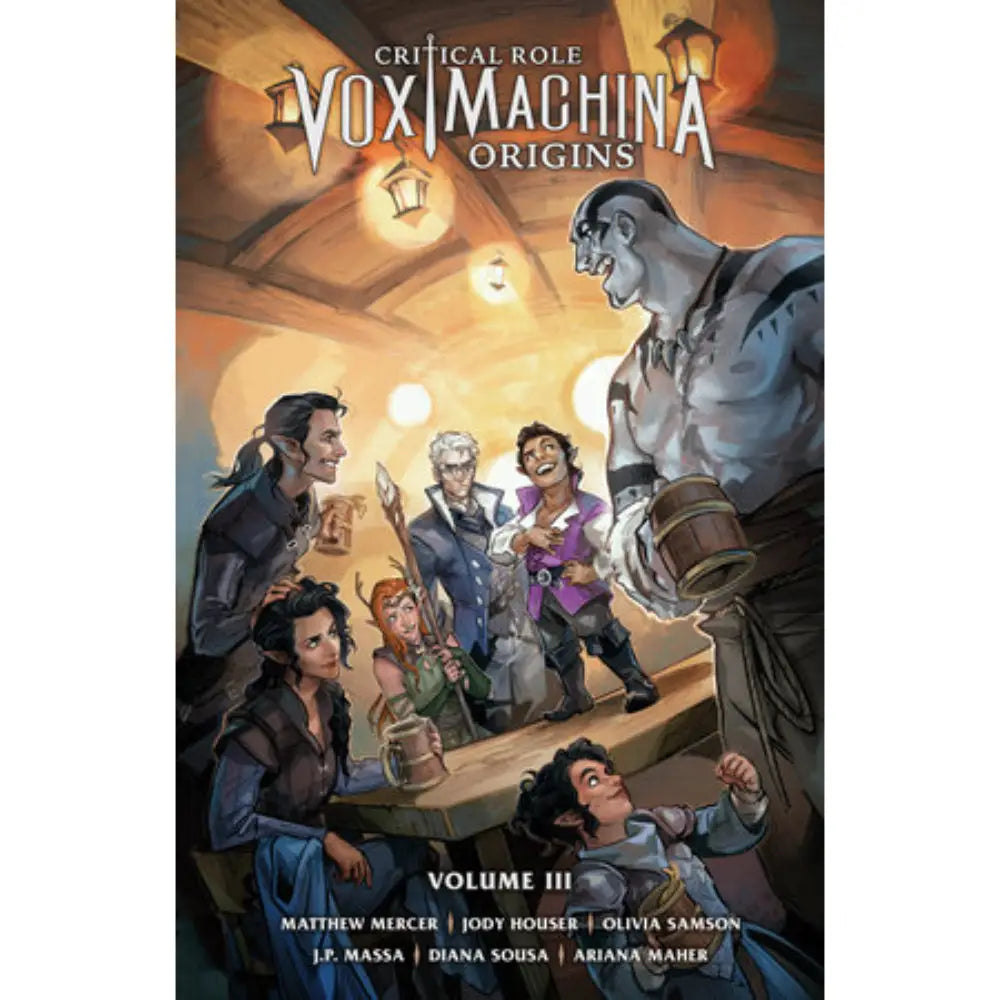 Critical Role Vox Machina Origins Volume 3 Graphic Novels Dark Horse Comics   
