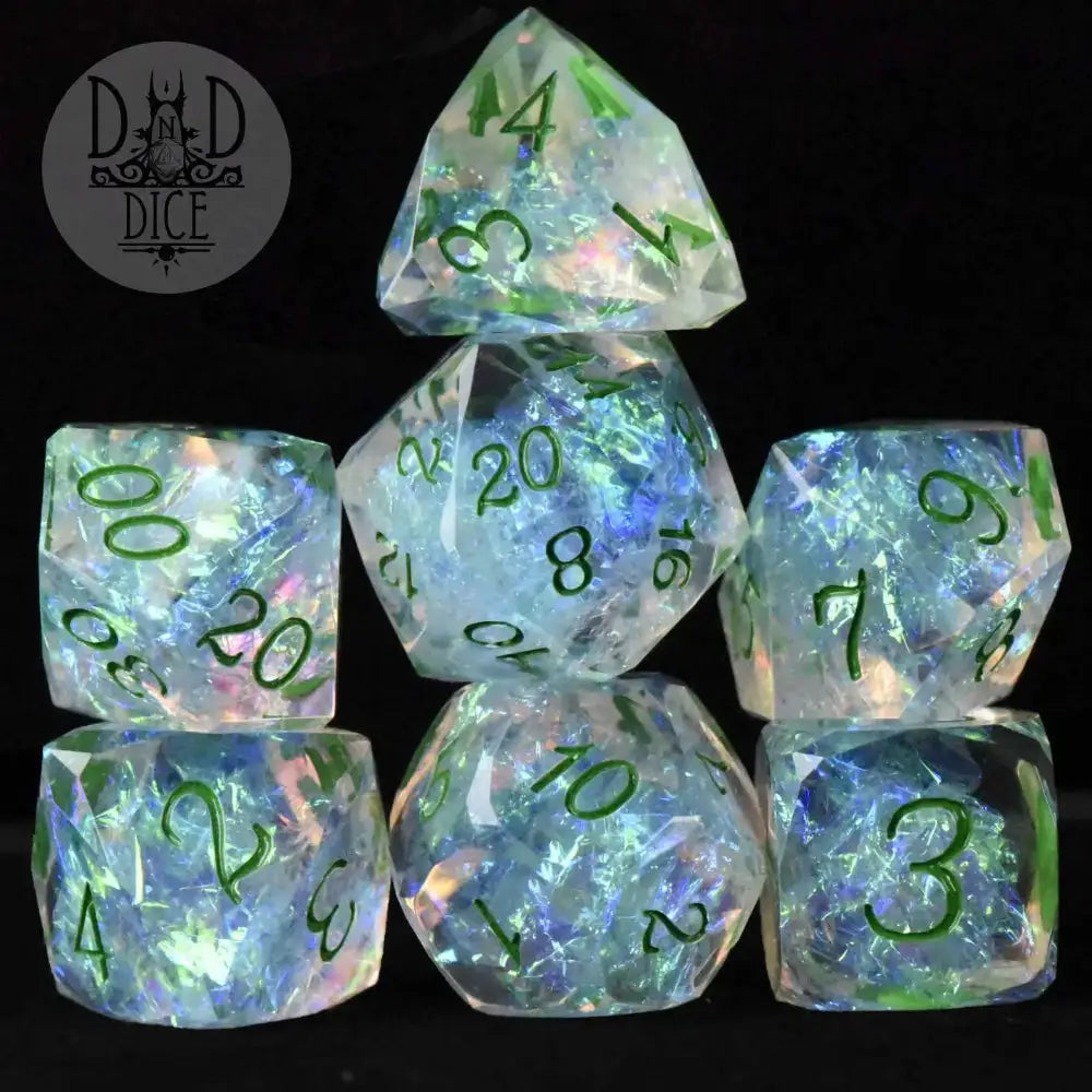 Crown Jewels Polyhedral (D&D) Dice Set (7) - Dice & Dice Supplies