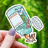 Cryptid Monster Medicine Sticker - Toys & Gifts