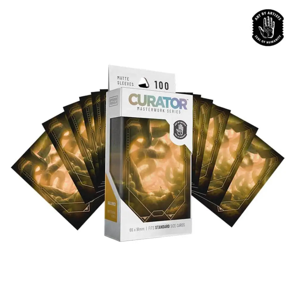 Curator Masterworks Art Sleeves: Hallowed (100) - Card Games