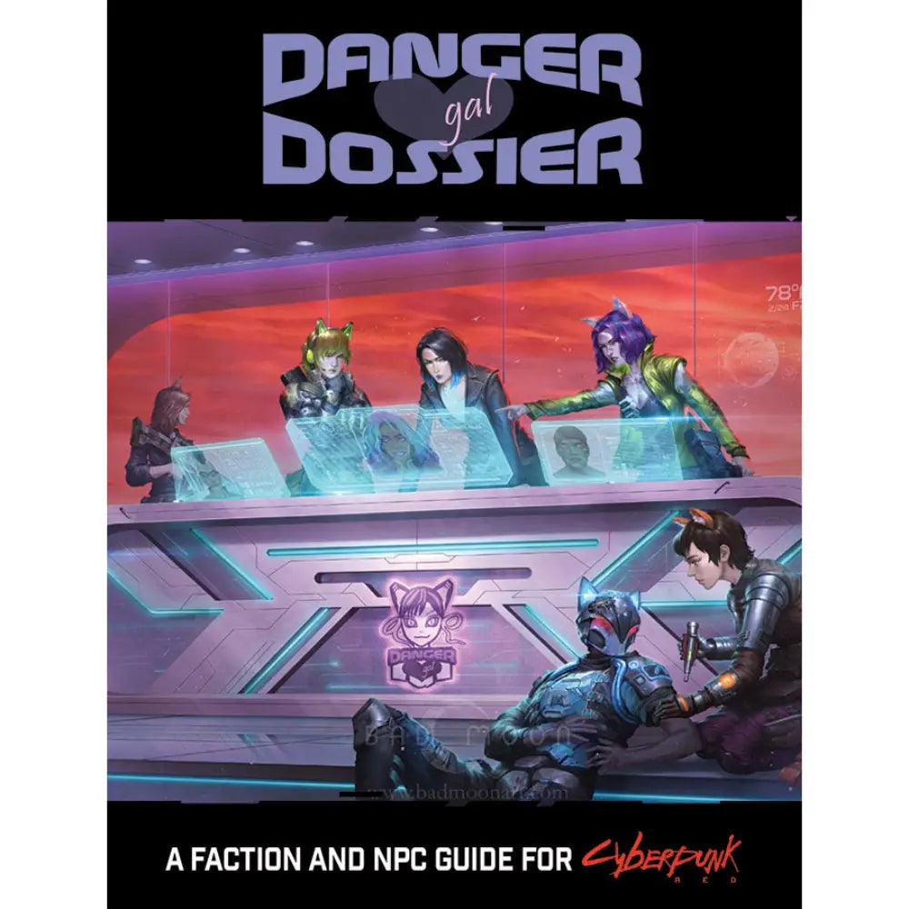 Cyberpunk Red RPG: Danger Gal Dossier - Roleplaying Games