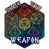D20 Choose Your Weapon Sticker Toys & Gifts Forged Gaming   