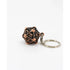 D20 Keychain Locket with Micro Mini Metal Polyhedral Dice Set (7) - Dice & Dice Supplies