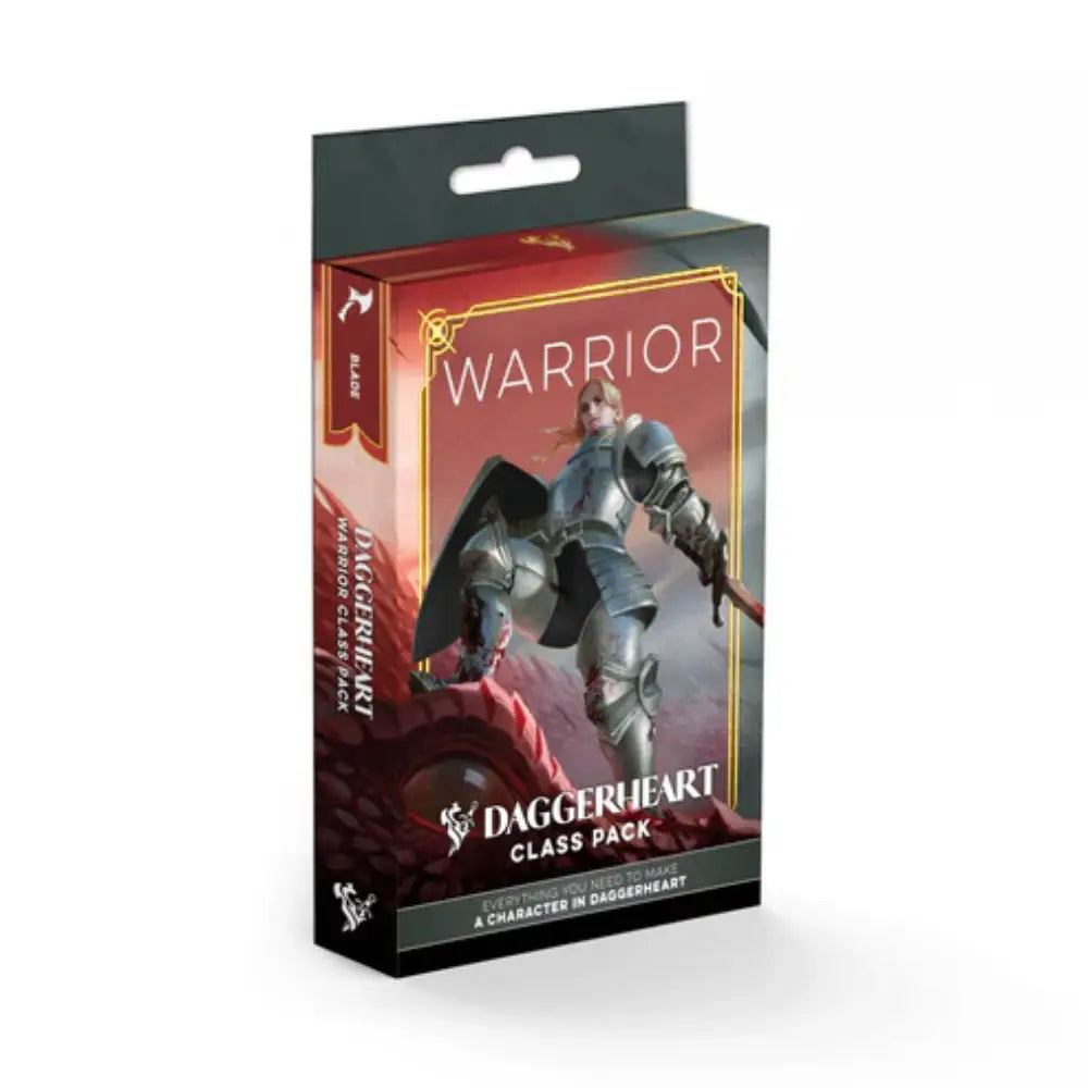 Daggerheart RPG Class Pack - Warrior - Roleplaying Games