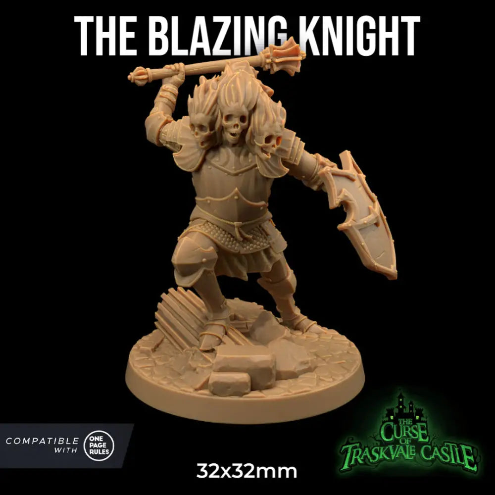 Dapper Fox Minis: Blazing Knight RPG Miniatures Dapper Fox   