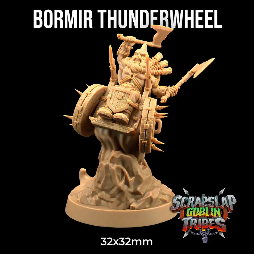 Dapper Fox Minis: Bormir Thunderwheel - Roleplaying Games