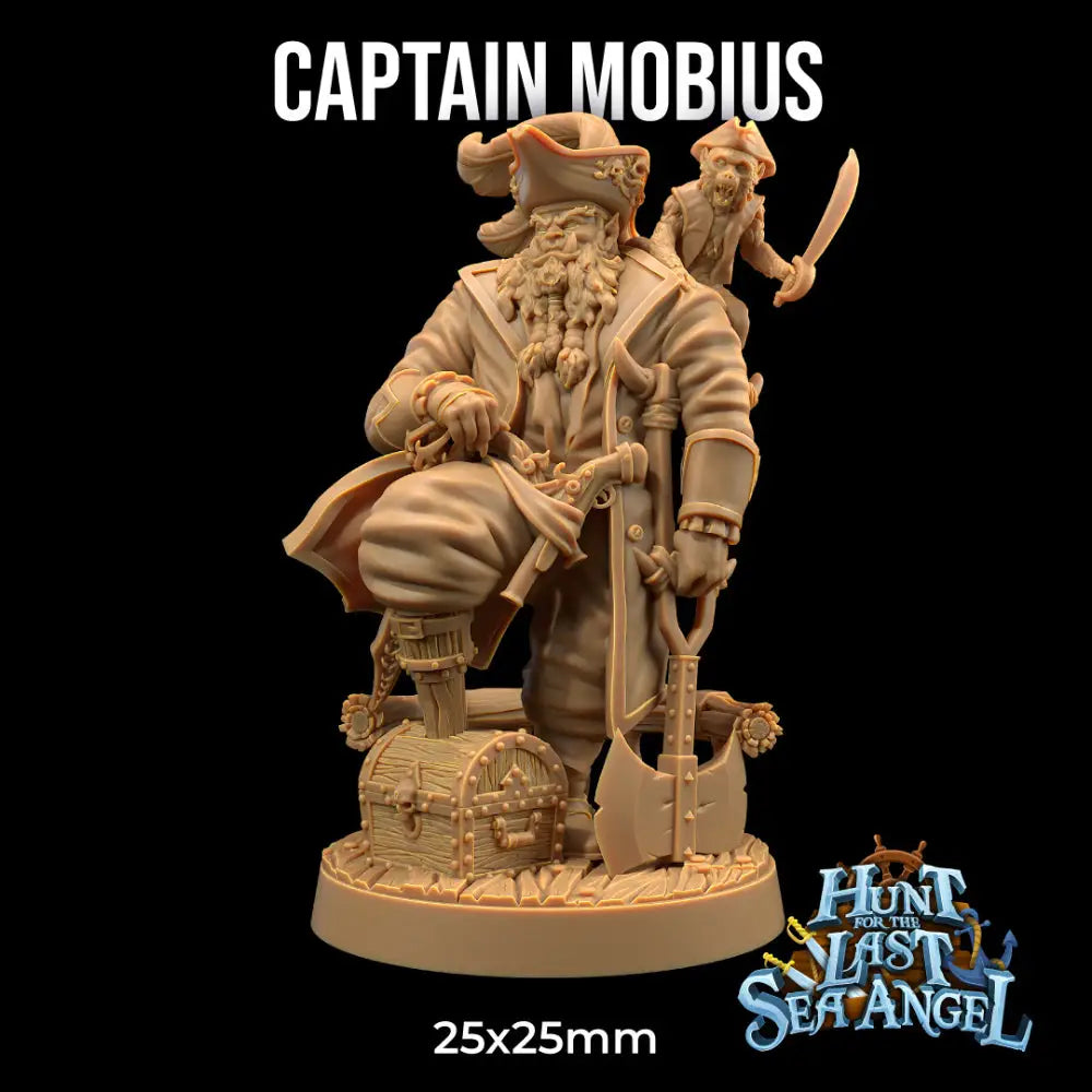 Dapper Fox Minis: Captain Mobius RPG Miniatures Dapper Fox   