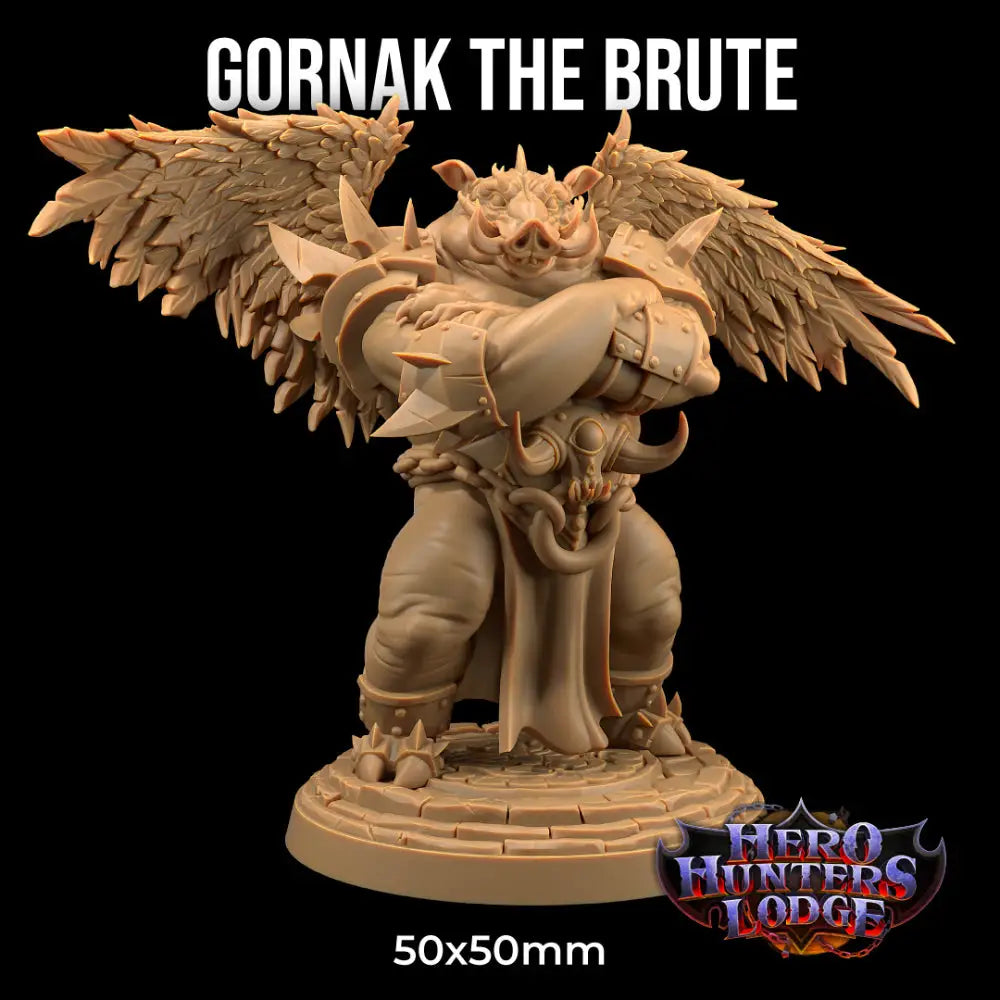 Dapper Fox Minis: Gornak the Brute - Roleplaying Games