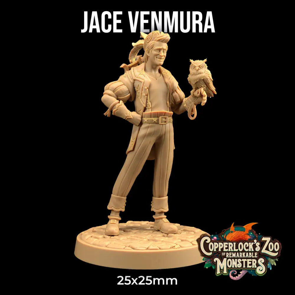 Dapper Fox Minis: Jace Venmura - Roleplaying Games