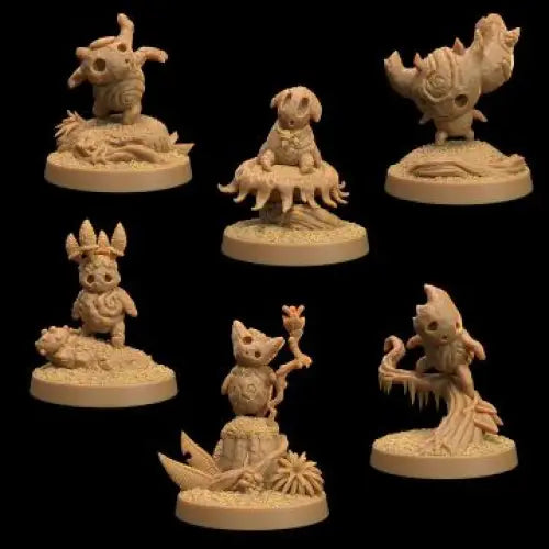 Dapper Fox Minis: Kodama Forest Spirits - Roleplaying Games