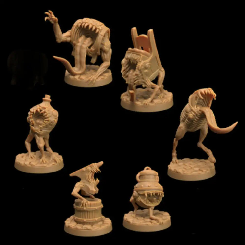 Dapper Fox Minis: Mimics RPG Miniatures Dapper Fox   
