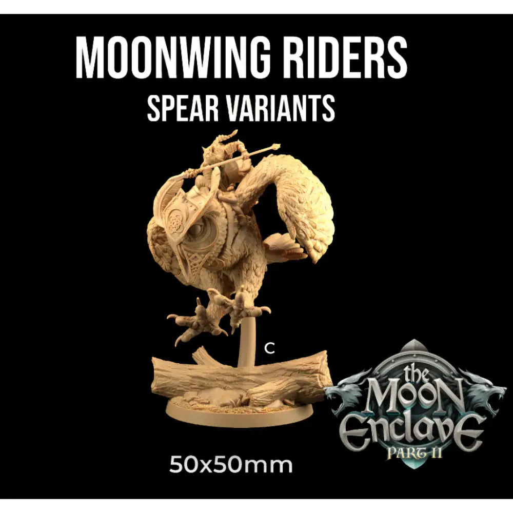 Dapper Fox Minis: Moonwing Rider RPG Miniatures Dapper Fox