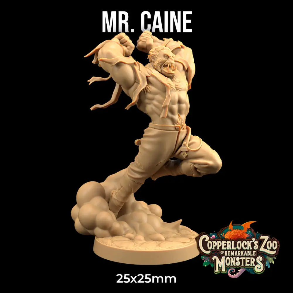 Dapper Fox Minis: Mr. Caine RPG Miniatures Dapper Fox