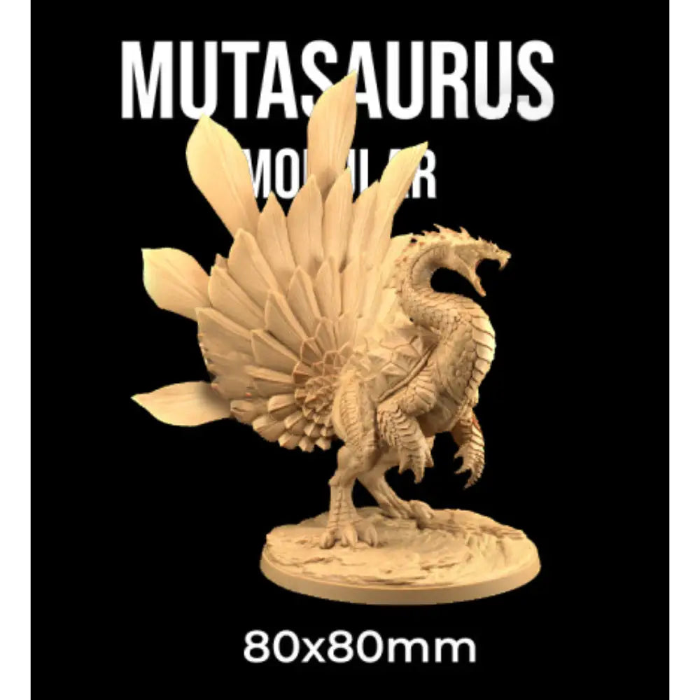 Dapper Fox Minis: Mutasaurus RPG Miniatures Dapper Fox