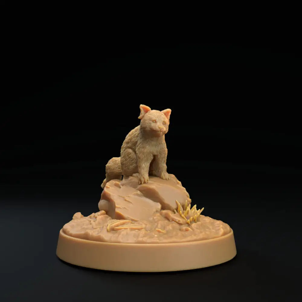 Dapper Fox Minis: Tanuki Red Panda - Roleplaying Games