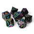 Dark Nexus Hexbreaker Metal Dice Polyhedral (D&D) Dice Set (7) - Dice & Dice Supplies