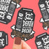 Death Before Decaf Coffee Sticker - Toys & Gifts
