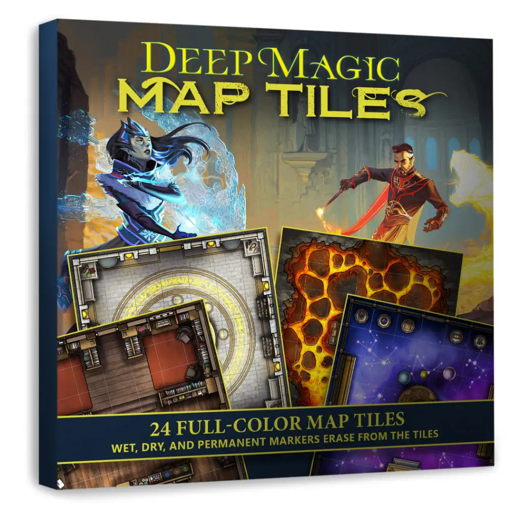 Deep Magic: Map Tiles Dungeons & Dragons Kobold Press