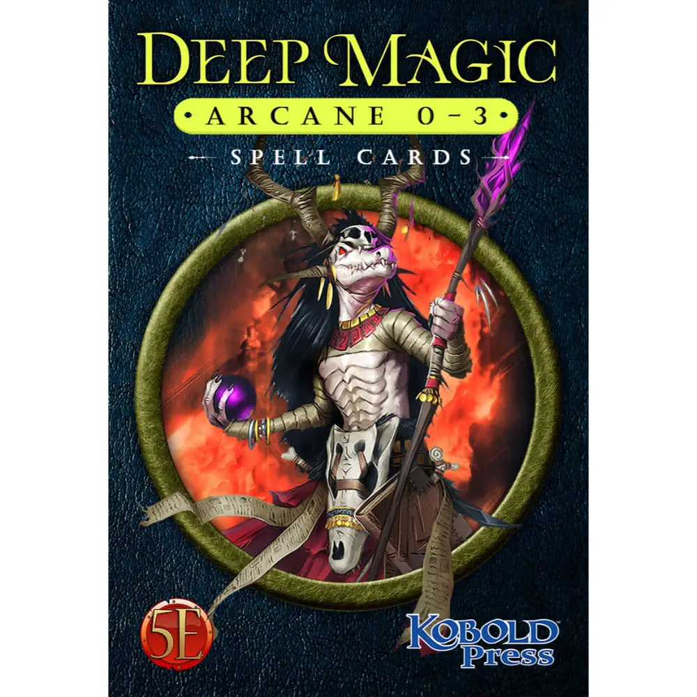 Deep Magic Spell Cards Dungeons & Dragons Kobold Press Arcane 0-3  