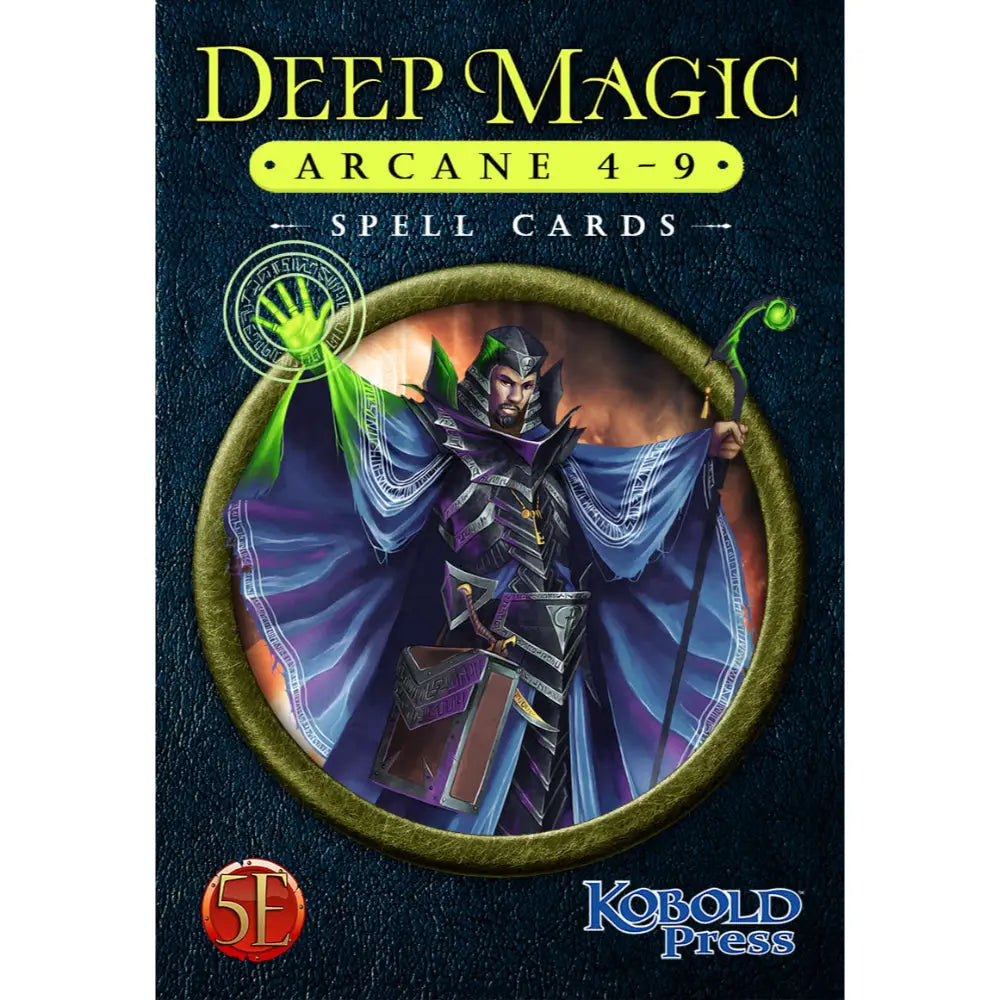 Deep Magic Spell Cards Dungeons & Dragons Kobold Press Arcane 4-9  