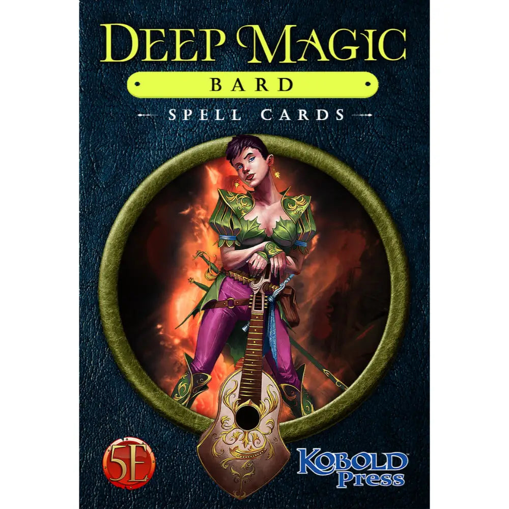 Deep Magic Spell Cards Dungeons & Dragons Kobold Press Bard  