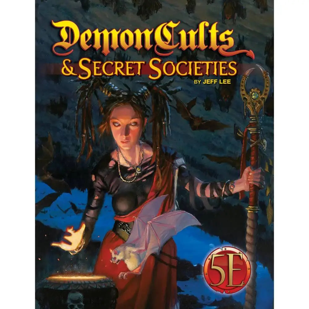 Demon Cults and Secret Societies for 5th Edition (Paperback) Dungeons & Dragons Kobold Press   