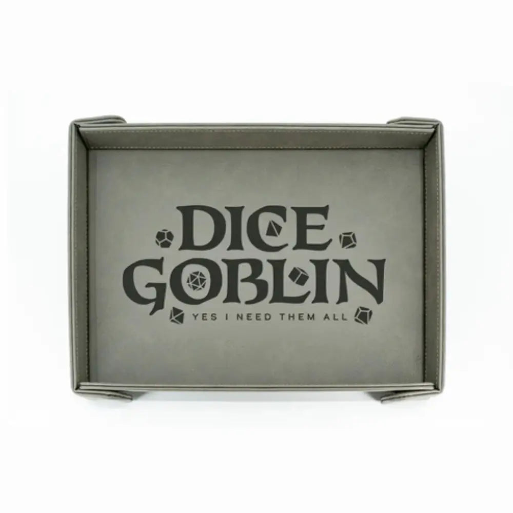 Dice Goblin Folding Magnetic Vegan Leather Dice Tray - Dice & Dice Supplies