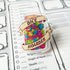 Dice Hoarder Acrylic Pin - Gifts