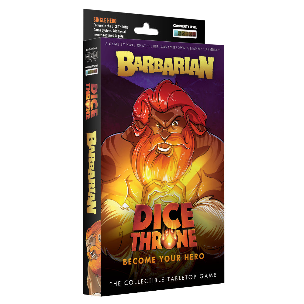 Dice Throne: Barbarian Hero Pack - Board Games