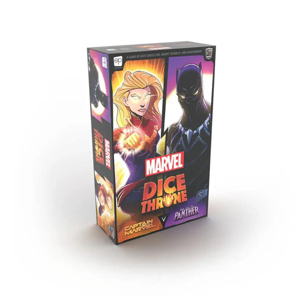 Dice Throne: Marvel 2-Hero Box (Captain Marvel Black Panther) - Board Games