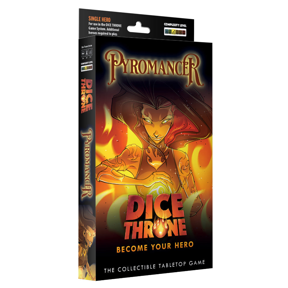 Dice Throne: Pyromancer Hero Pack - Board Games