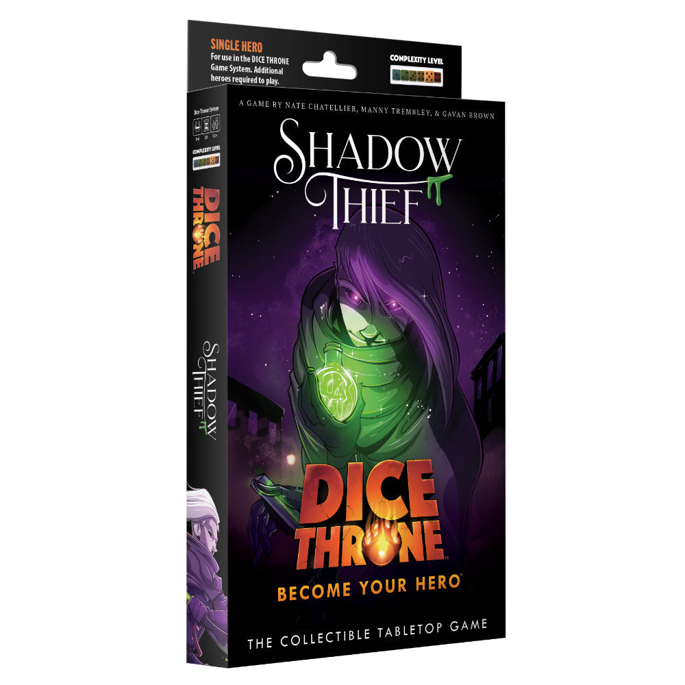 Dice Throne: Shadow Thief Hero Pack - Board Games