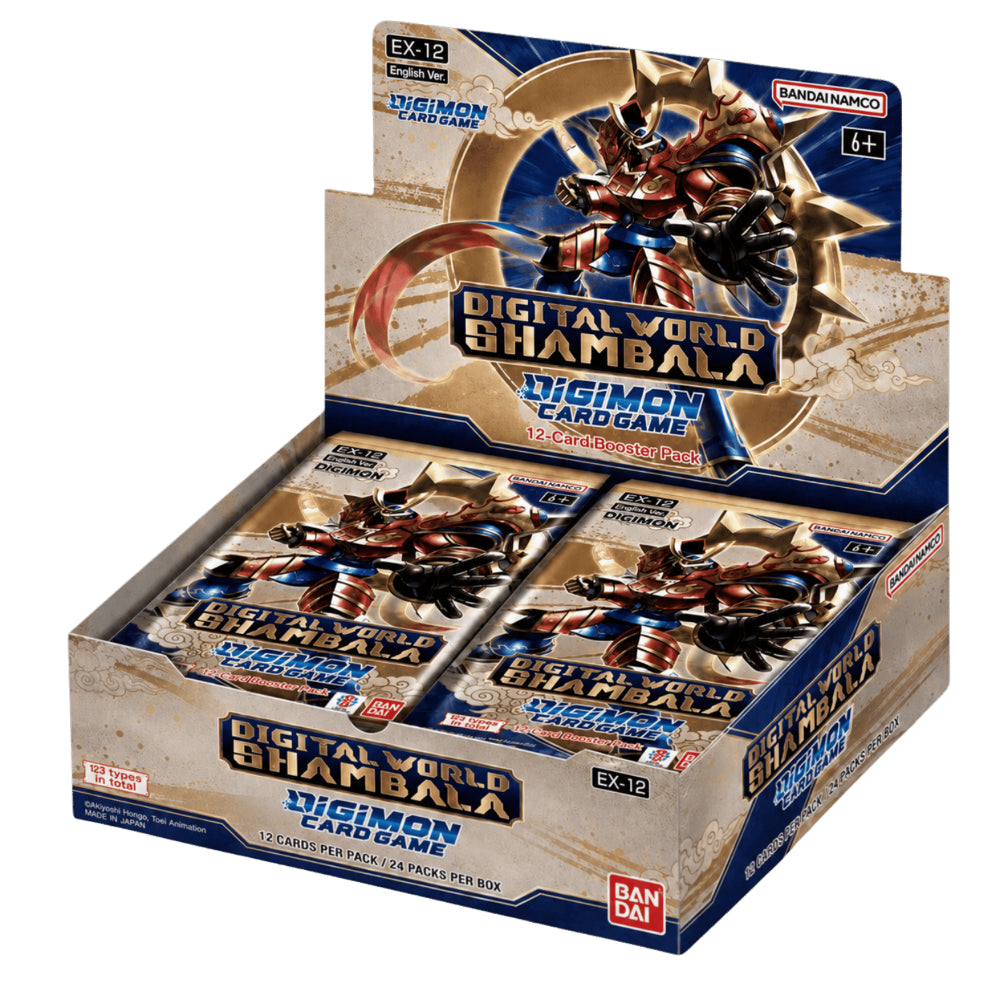 Digimon TCG: Digital World Shambala Extra Booster Box (24) (EX-12) - Card Games